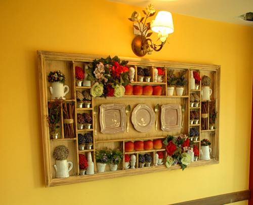 Декор стен на кухне: оригинальные идеи, украшение стикерами, коллажи и декоративные элементы, фотогалерея