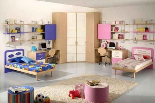 Детская комната для мальчика и девочки: дизайн фото, вместе, двухъярусная кровать, оформление зонирования, идеи мебели для подростков, интерьер