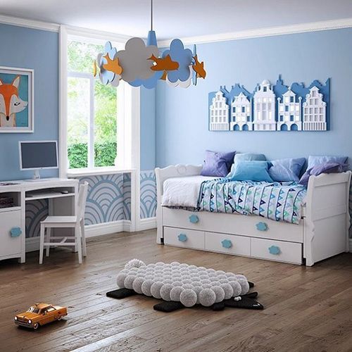 Детская спальня для мальчика: 15 фото идей