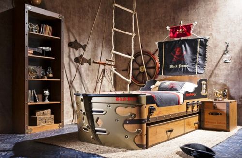 Дизайн детской комнаты для маленького пирата