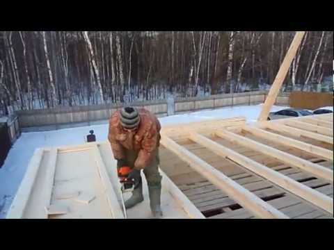 Деревянный дом своими руками: фото, видео строительства