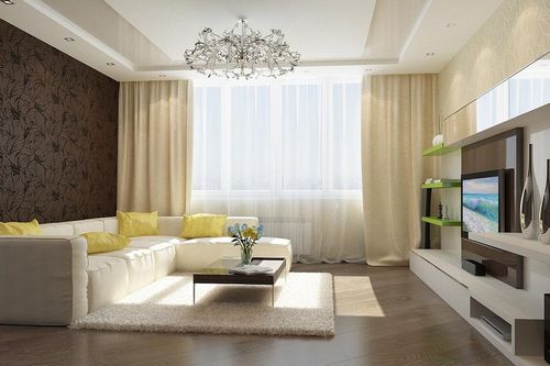 Идеи дизайна зала в квартире: фото ремонта своими руками, интерьер дома