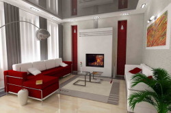 Интерьер зала: текстиль и аксессуары, освещение и расстановка мебели
