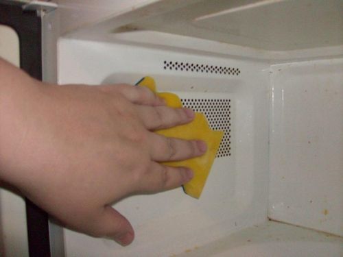 Как почистить микроволновку: отмыть и очистить внутри, быстро помыть от жира лимоном в домашних условиях