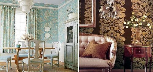 Классические обои: стиль в интерьере, фото для стен, для кухни гостиной, для спальни, с рисунком, современные текстуры, флизелиновые, видео