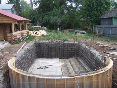Крытый бассейн для дачи