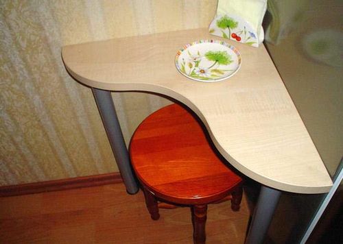 Кухонный стол и стулья для маленькой кухни: маленькие столы обеденные, фото, стульчик для кормления, угловые своими руками, видео