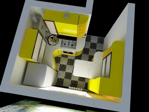 Планировка кухни в хрущевке 5 метров: дизайн кухни 5,5 кв. м, ремонт и интерьер маленькой кухни, видео