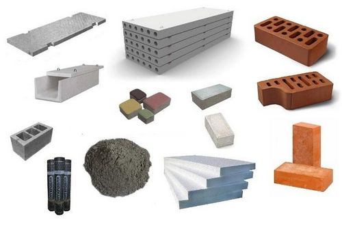Плотность строительных материалов