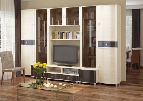 Стенка в гостиную в классическом стиле: мебельная классика от производителя, фото в зале, итальянская неоклассика