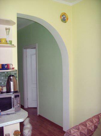 Арка на кухню: фото как сделать своими руками, в кухне гостиной вместо двери, видео-инструкция