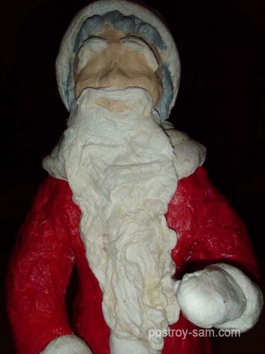 Дед Мороз своими руками из ваты