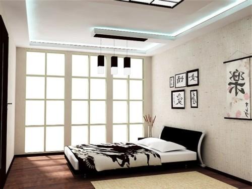 Дизайн потолков спален