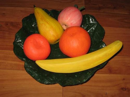 Фрукты папье-маше: мк своими руками, как сделать из фруктов, мастер класс, овощи, вазы, техника, для кухни, фото, видео