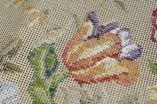 Гобеленовый шов в вышивке крестом: ткань гладью, большие размеры, Леврон и схемы бесплатно, Риолис