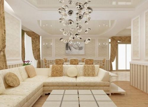 Интерьер гостиной в светлых тонах: стены и фото мебели, оттенки в дизайне, как сделать красивую цветную кухню