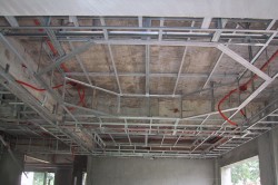 Как сделать двухуровневый натяжной потолок: монтаж