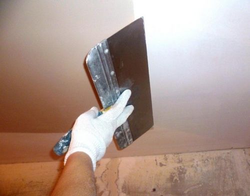 Как шпаклевать потолок из гипсокартона: правильно зашпаклевать, шпатлевка и видео своими руками