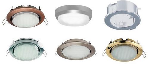 Как выбрать точечные светильники для натяжного потолка