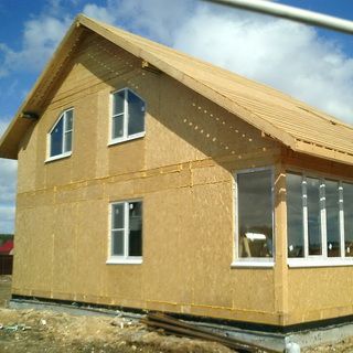 Каркасно-панельная технология строительства: фото каркасно-панельных домов и конструкции каркасно-панельных стен