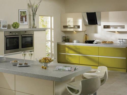 Кухня фисташкового цвета фото: дизайн интерьера, фасады фисташковых тонов, стены, с чем сочетать в интерьере