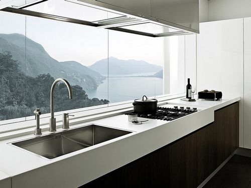 Кухня на балконе + фото