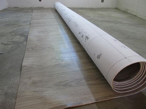 Методика укладки линолеума на основание из бетона