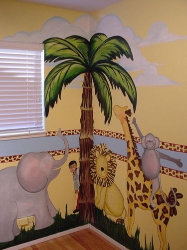 Наклейки на стену в детскую комнату: интерьерные для декора, светящиеся для мебели, картинки для девочек на дверь, виниловые объемные стикеры