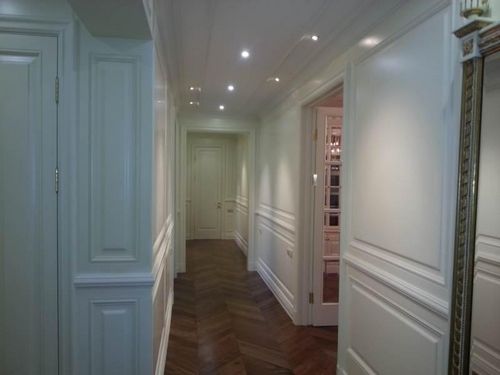 Обшивка прихожей: отделка коридора панелями МДФ, фото в квартире, стеновые обои и настенный пластик, дизайн