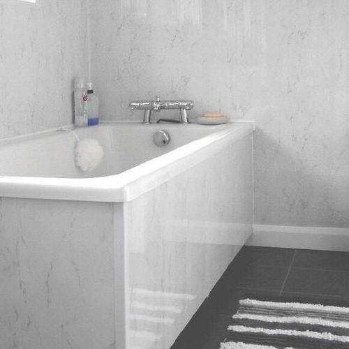 Панели ПВХ для ванной комнаты: фото ремонта и отделки ванной