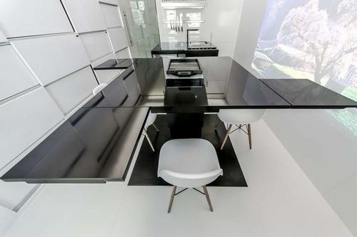 Раскладной кухонный стол для маленькой кухни: обеденный стол на кухню, овальный, стол книжка, круглый 60х80 в кухню, фото, видео