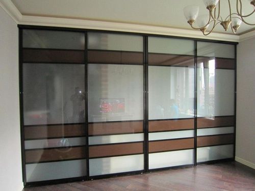 Раздвижные двери для гардеробной: фото зеркальных, Леруа Мерлен или Икеа, своими руками комната с купе