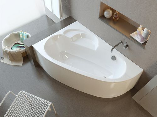 Размеры акриловой ванны: угловые нестандартной формы, чугунные модели и характеристики больших ванн