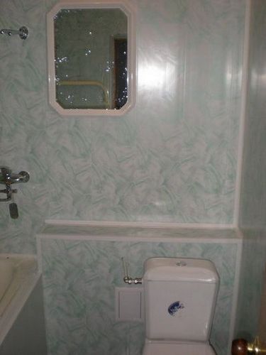 Ремонт туалета пластиковыми панелями: фото, видео