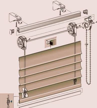 Римские шторы на балкон своими руками: пошаговая инструкция (фото и видео)