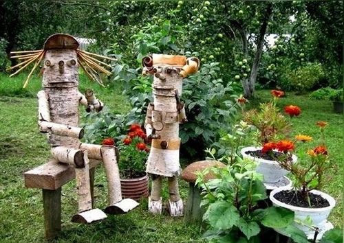 Садовые фигуры для дачи и сада: фото, видео изготовления