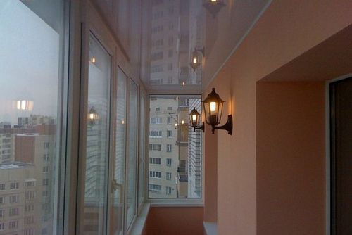 Свет на балконе, идеи по освещению лоджии
